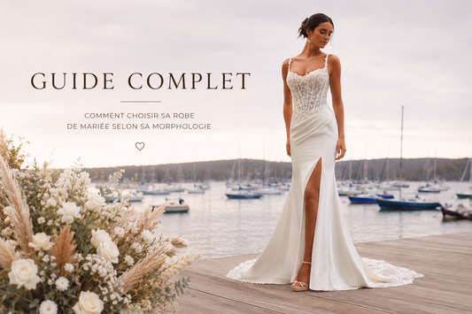 Comment choisir sa robe de mariée selon sa morphologie | Guide complet 2026
