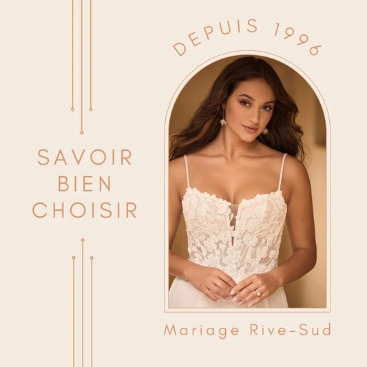 Les erreurs à ne pas faire pour choisir sa robe de mariée.